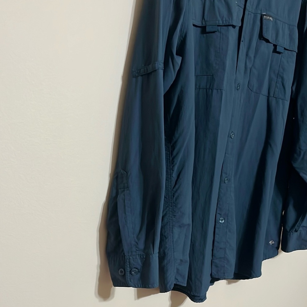 Columbia Omni Shade Button-Up Shirt Sz XXL - Picture 3 of 8